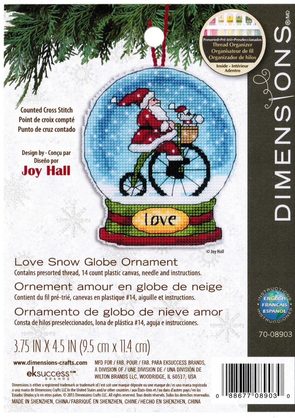 Лидер продаж комплект для вышивки крестом Санта-Клаус снеговик Полярный