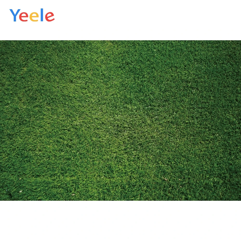 

Фон для фотосъемки Yeele с изображением зеленой травы и ковра