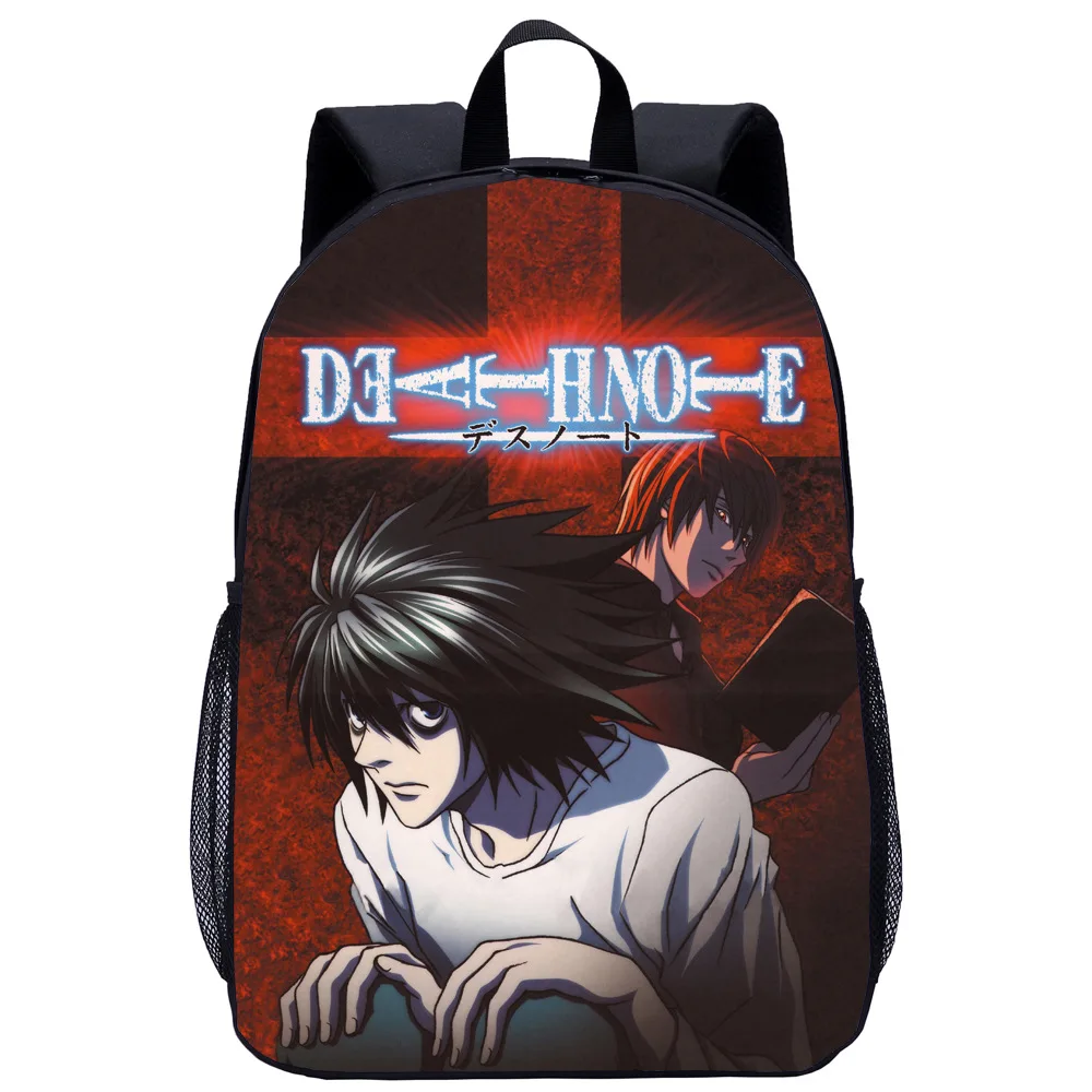 Аниме Death Note детские школьные сумки мультфильм Charizard основной рюкзак для девочек