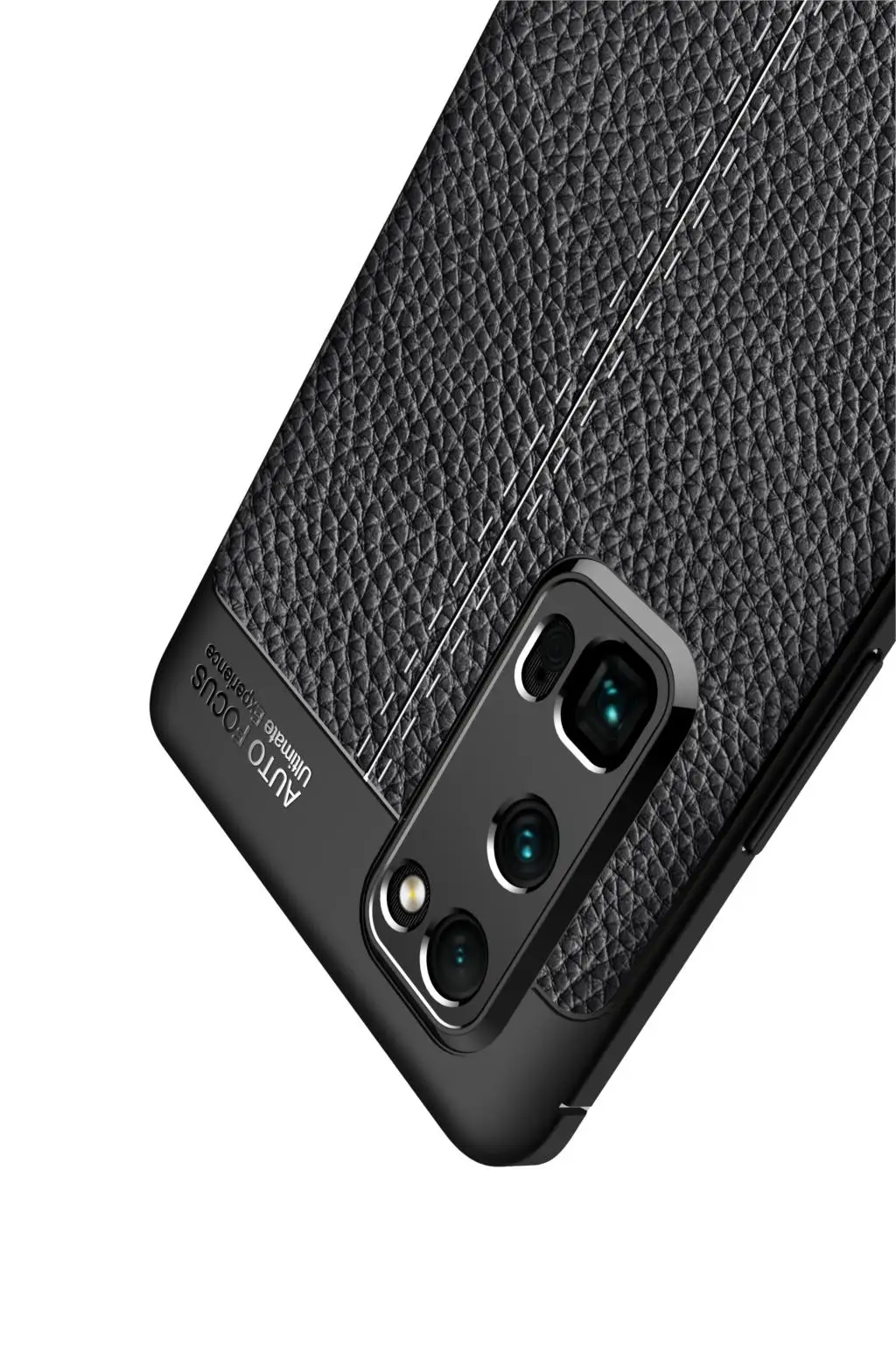 Soft Silicone Phone Case for Honor 30Pro Shockproof Litchi Leather Pattern Back Cover Coque Huawei 30 Pro Funds|Бамперы| |