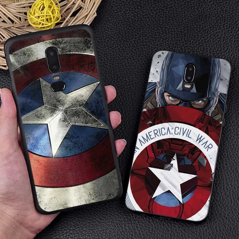Marvel чехол для телефона oneplus one plus 7 pro 7t 6 6t 5t Мягкий силиконовый |