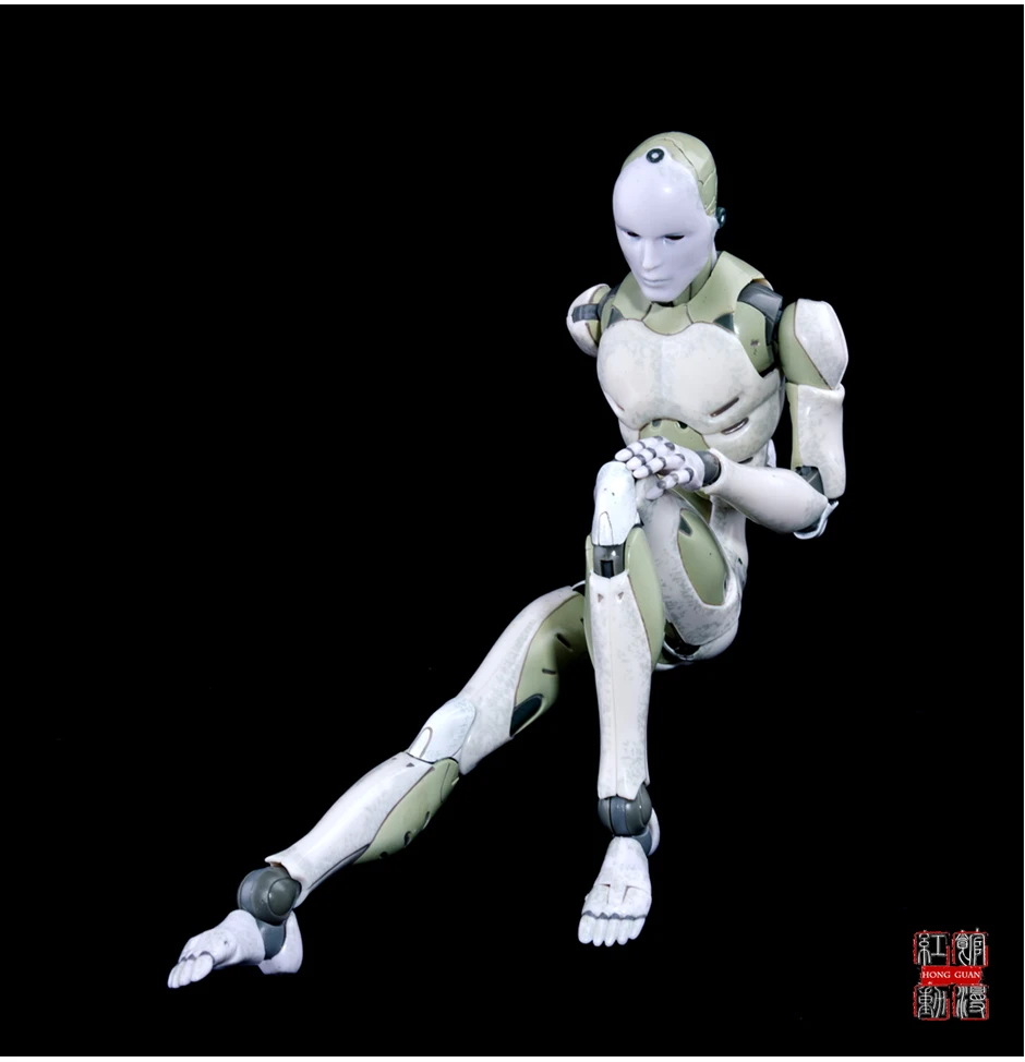 

The box contains the in stock Heavy Industries Synthetic Human 1/6 movable doll model body