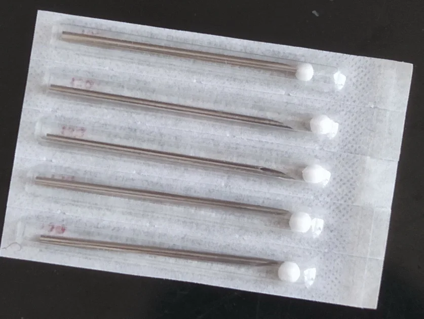 200Pcs1 6G/14G Одноразовые стерилизованные иглы для пирсинга медицинская Класс