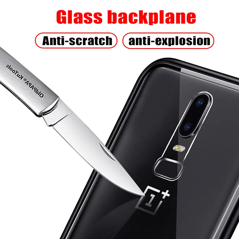 Магнитный чехол для One Plus 7 7Pro 6T Металлическая Рамка Магнит флип закаленное стекло
