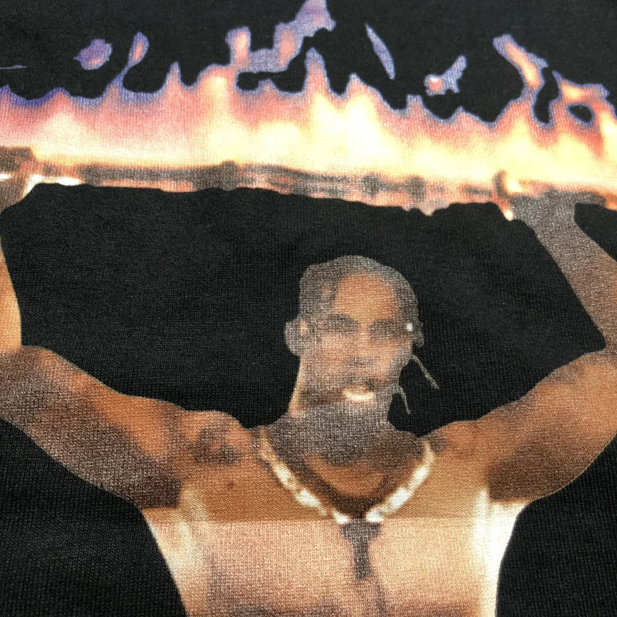 

Thick Travis Scott Astronomical T-Shirt Men Women Couples Oversized T Shirt Men Tops Tees