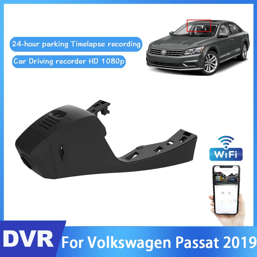 Car Video recorder For Volkswagen Passat 2019 CCD Full HD Night Vision high quality Novatek 96672 Car Dash Cam Video Recorder