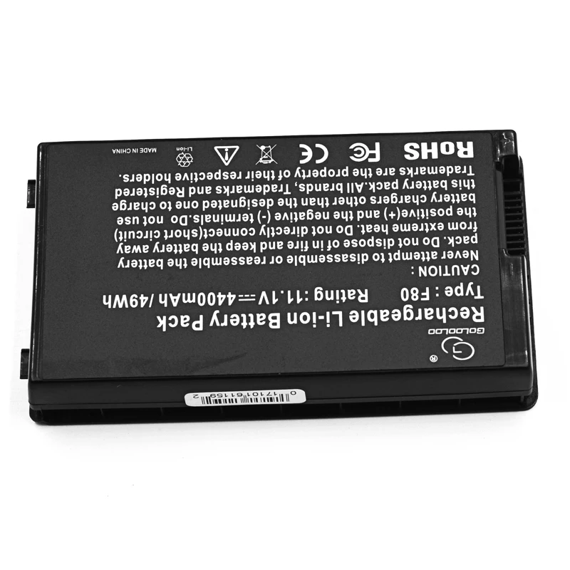Аккумулятор на 6 ячеек для Asus A32 F80 F80CR F80s F81 F81E F81Se F83 F83Cr F83Se F83T F83V F83VD F83VF K41 K41E N60W X82L N60D
