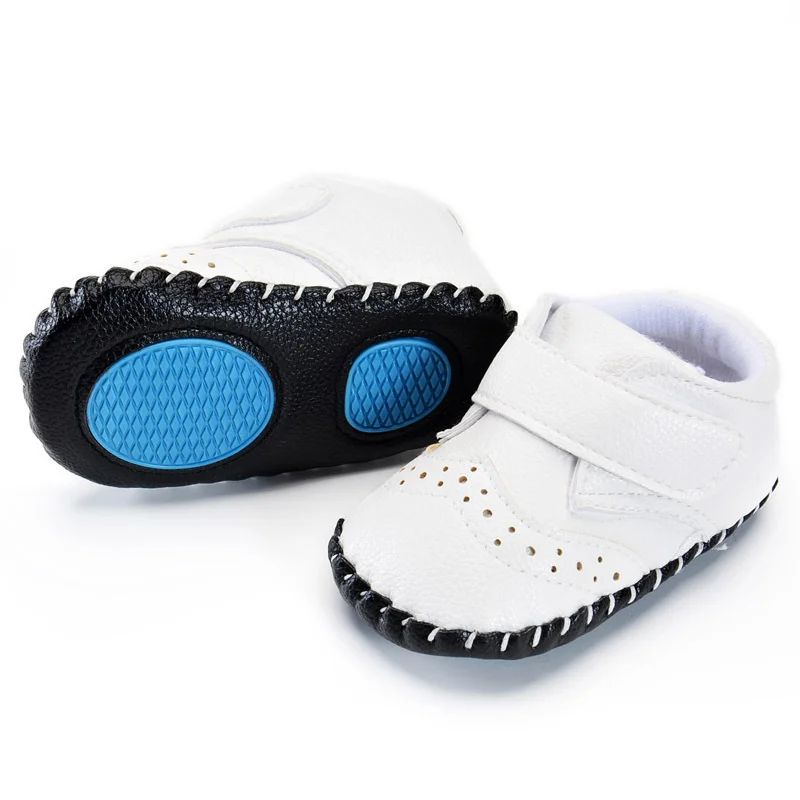 2020 Новое поступление кожаная обувь для новорожденных мальчиков и девочек с