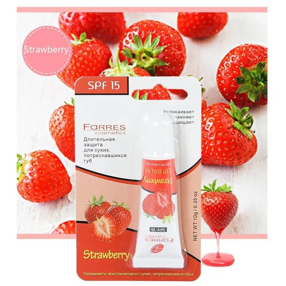Фруктовый экстракт Уход за губами Жидкий бальзам для губ увлажняющий гель
