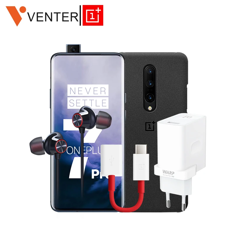 OnePlus 7 Pro, чехол для путешествий, Стандартный, 30 Вт, ЕС, зарядное устройство, автомобильное зарядное устройство, OTG кабель, пули, беспроводной, 2