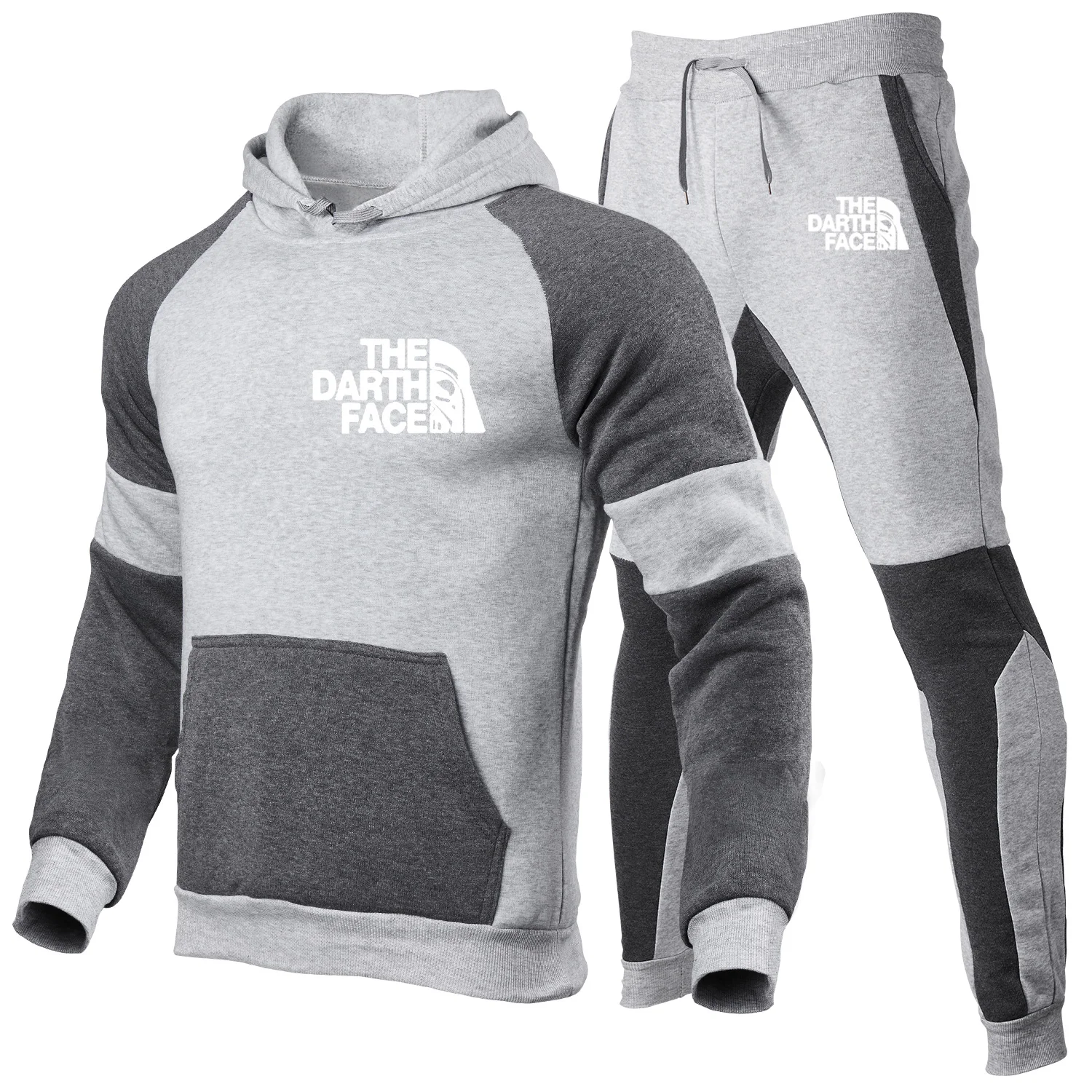 

2021 New Fashion Brand Mens Hoodies Suits Brand Tracksuit Men's Sweatshirts+Sweatpants Spring Autumn Quick Dry Hooded Pullover