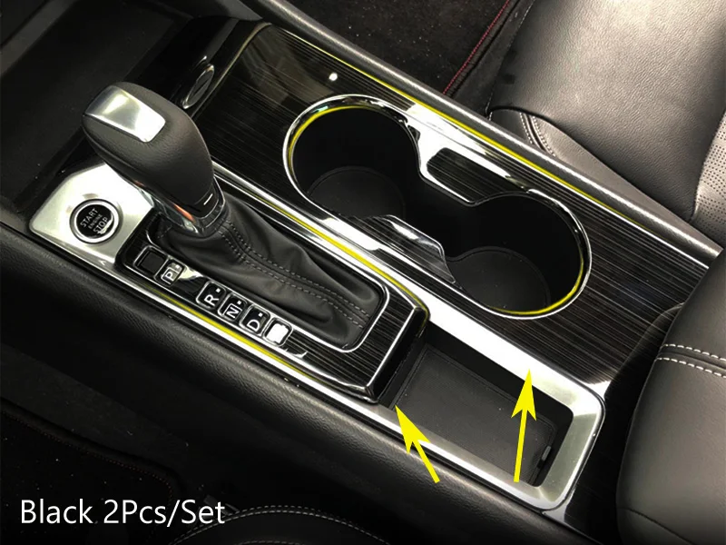 Коробка передач автомобиля панель крышка стикеры отделкой полосы защиты 2