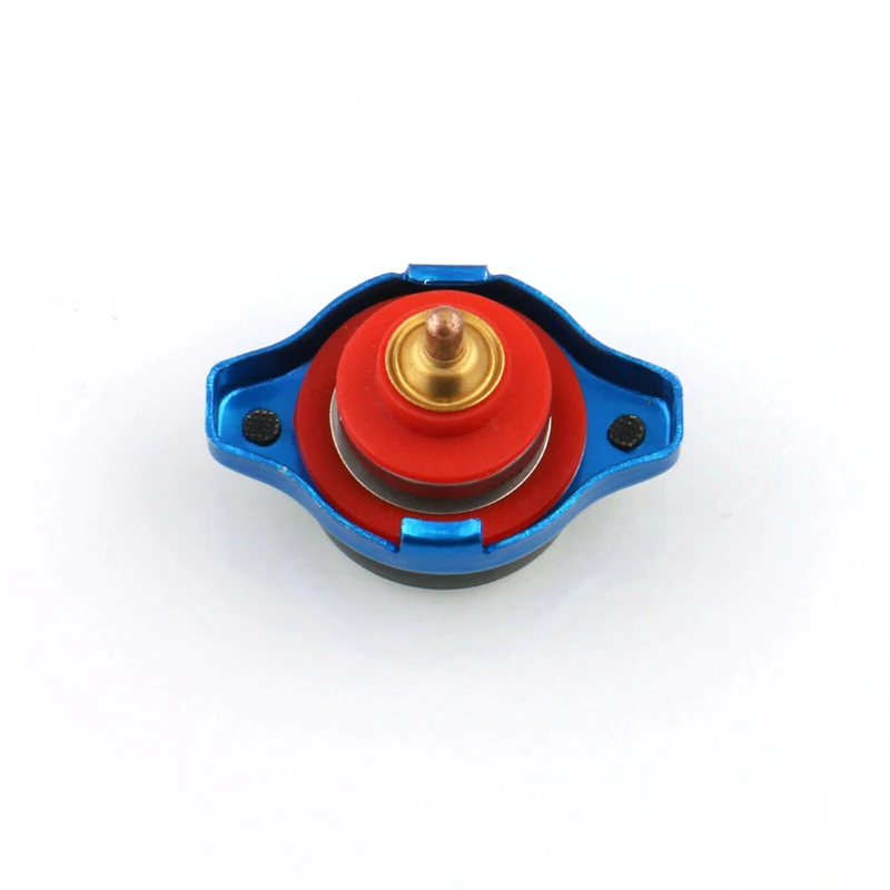 Синяя маленькая головка 1 бар термостатическая крышка радиатора + Датчик