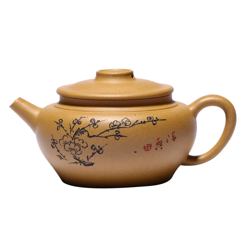 

Zisha pot Yixing raw ore section mud monk hat tea pot tea set gift