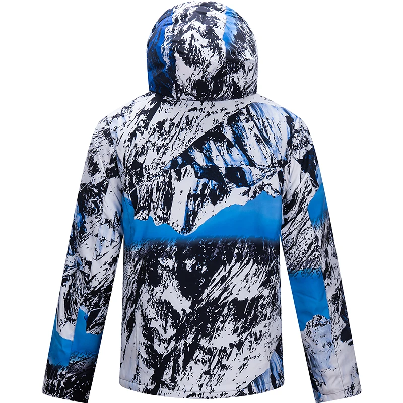 Новинка зимний спортивный мужской лыжный костюм для улицы комплект катания на