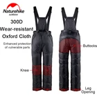 Брюки Naturehike Мужские Пуховые с боковой молнией, теплые, утепленные, ветрозащитные, зимние, с белым гусиным пухом, уличные, от 0 до-10 