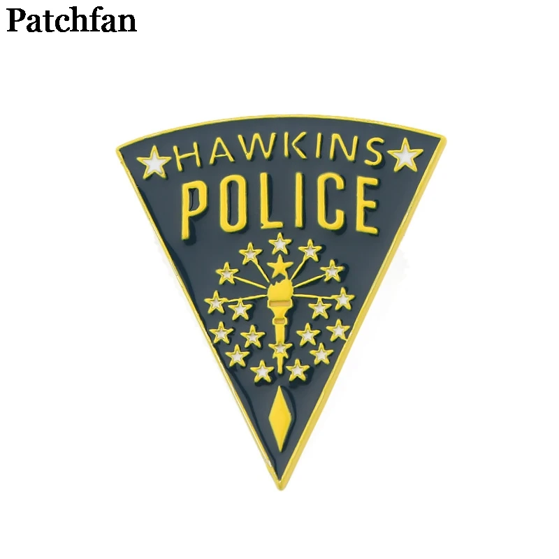 Patchfan странные вещи цинк металлический Узелок Значки для рубашки Сумка Одежда