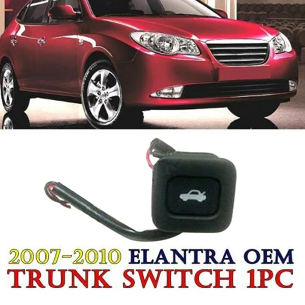 

Кнопка открытия дверей заднего багажника-переключатель крышки багажника для Hyundai Elantra/ Avante HD 2007-2010 93555-2H000 (черный)