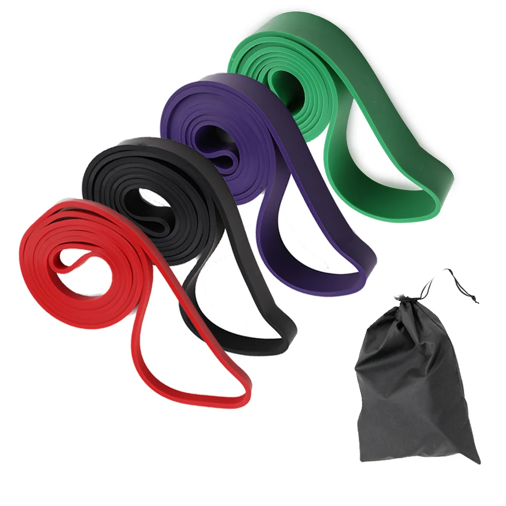 208 см резинки для фитнеса резиновый растягивающийся пояс кроссфита силовой