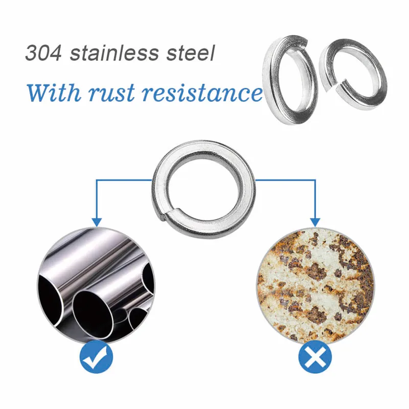 Набор шайб из нержавеющей стали 330/485 шт. m1.6 m2 m2.5 m3 m4 m5 m6 m8 m10 m12 m14m16m18m20m22 набор с