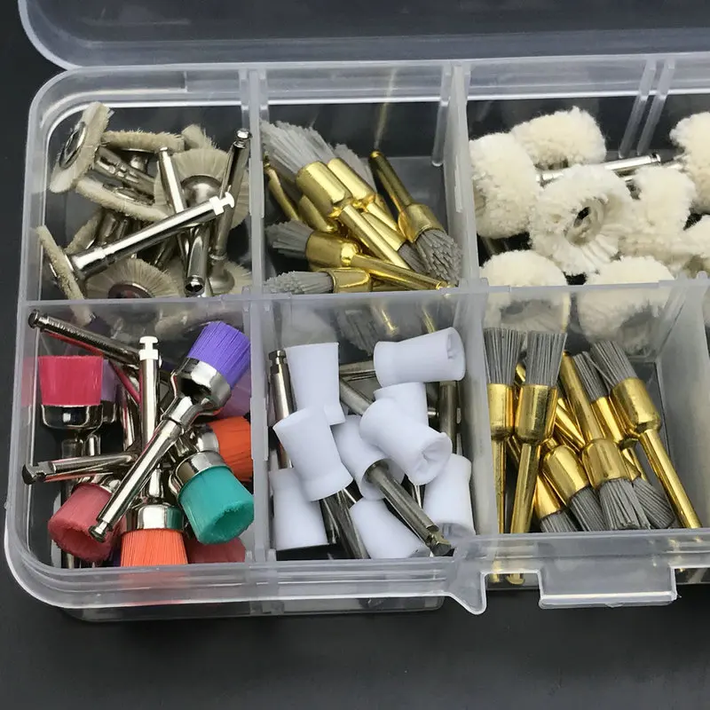 80 шт. чашка для полировки зубов|Стомотологические сверла и щетки| |