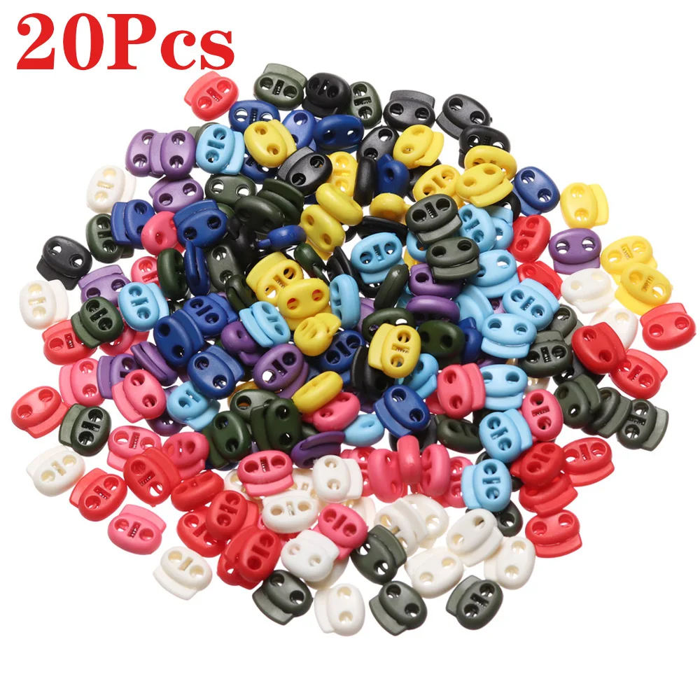 20 шт. пластиковые пробки для шнура 4 мм|Пуговицы| |