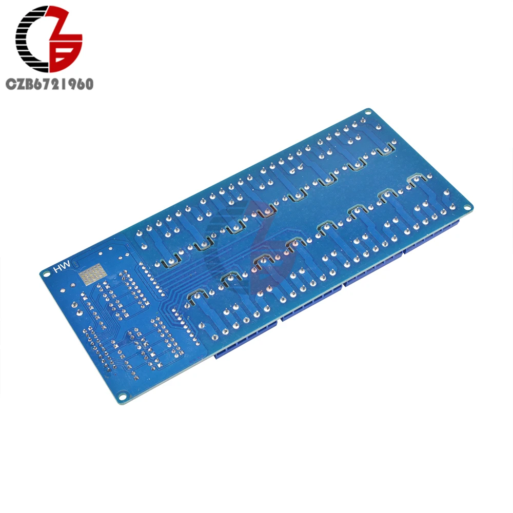 16 канальный Релейный Щит 5 в с оптроном LM2576 блок питания для Arduino|5v relay|power relay