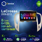 Автомагнитола 6G + 128G Ownice Android 10,0 GPS для Buick LaCrosse 2009 - 2013 Navi Setreo System 4G LTE DSP SPDIF BT 5,0 1280*720
