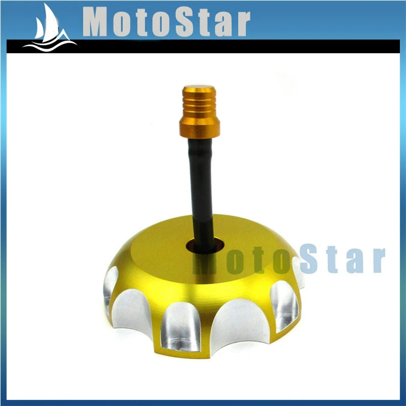 Алюминиевый Золотой топливный бак крышка для RMZ 250 2007 2008 2009 2010 2011 Suzuki мотокросс |