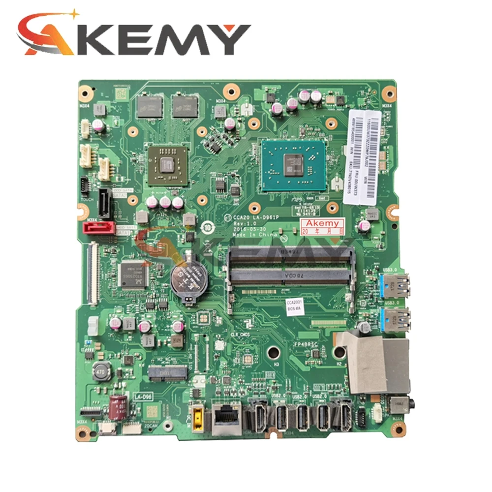 Применимо к AIO 510-22ASR все-в-одном материнская плата номер LA-D961P FRU 00UW349 00UW351 |