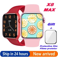 original iwo 13 pro x8max smart watch infinite screen 1 75 inch diy face bt call sport sleep monitor men woman x8 max smartwatch
