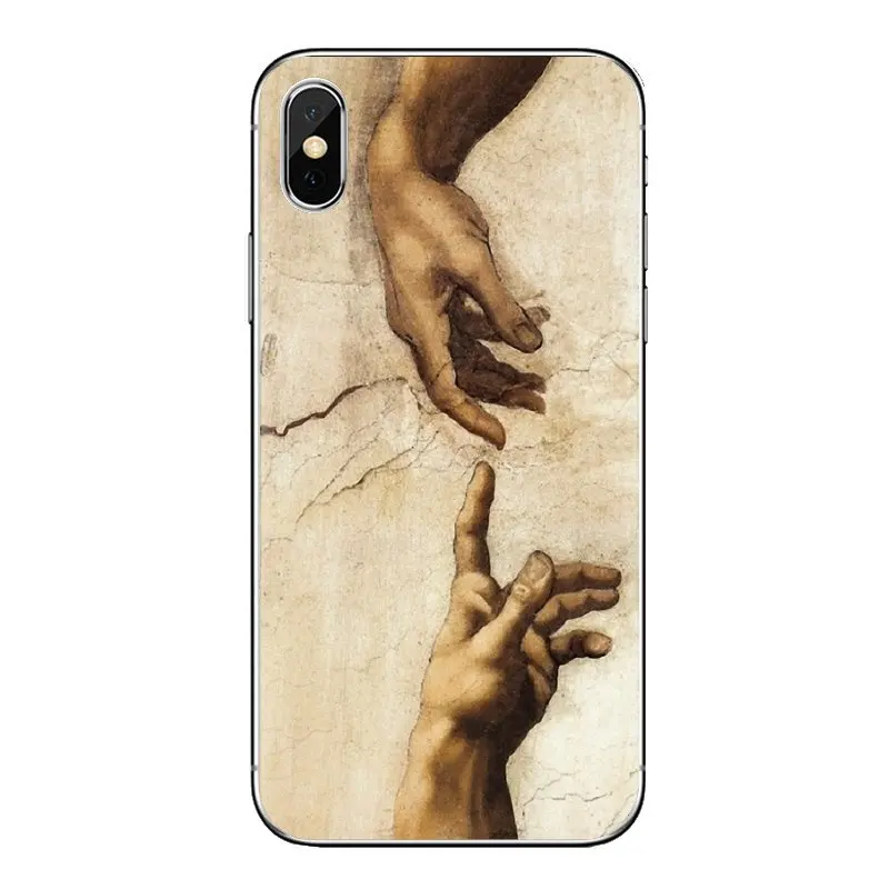 For iPhone XS Max XR X 4 4S 5 5S 5C SE 6 6S 7 8 Plus Samsung Galaxy J1 J3 J5 J7 A3 A5 Italy leonardo da vinci art TPU Shell Case |