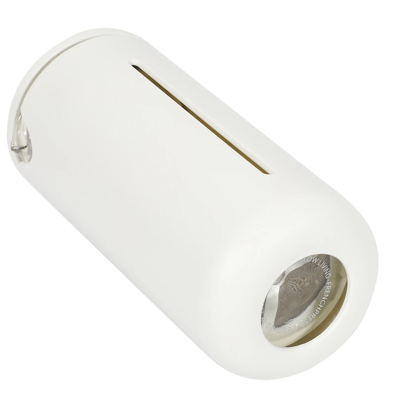 

Small U French Press, Coffee Maker, Tea Maker Heat Resistant Glass Home Barista 450 Milliliter