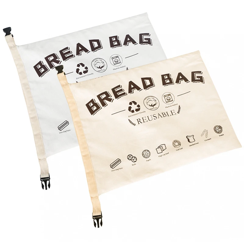 1 шт. Многоразовые Пакеты для хлеба из чистого хлопка и льна | Дом сад