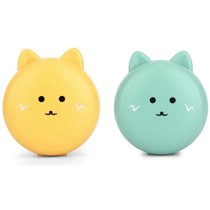 2 комплекта мини карманный вентилятор USB Перезаряжаемый светодиодный светильник