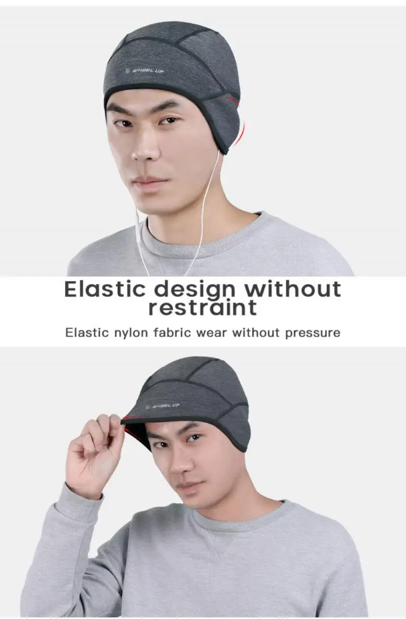 

Winter Mountaineering Headgear Windproof Warm and Breathable Hood for Skiing Riding Headgear Polar Fleece Hood Bike Equipment