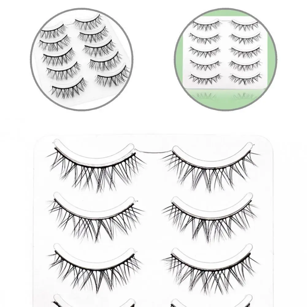 Накладные ресницы волокно макияж подводка для глаз эффект красивый модный