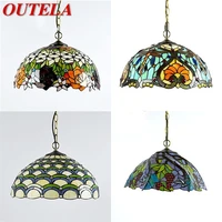 outela led pendant light contemporary creative lamp figure fixtures decorative for home dining room