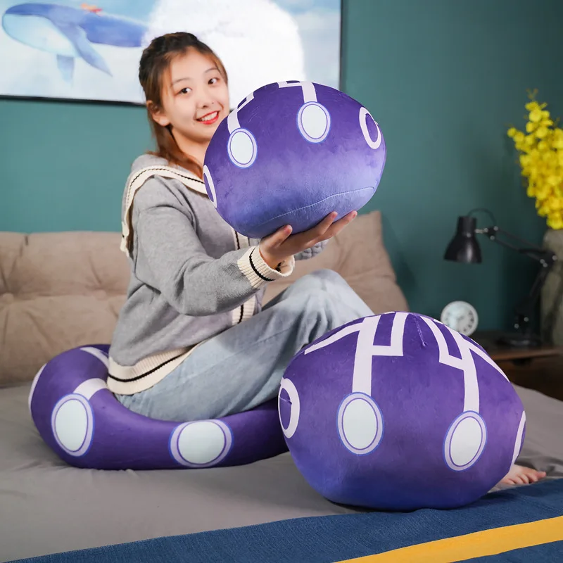 30 см игровая косплей игрушка из мягкого плюша Genshin Impact "Слизь" Кели Данго в виде мультяшных персонажей для детей, подарок на день рождения или Рождество.