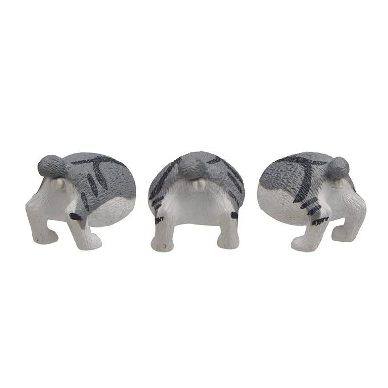 Реалистичная кошка креативная трехмерная магнитная пряжка наклейка на