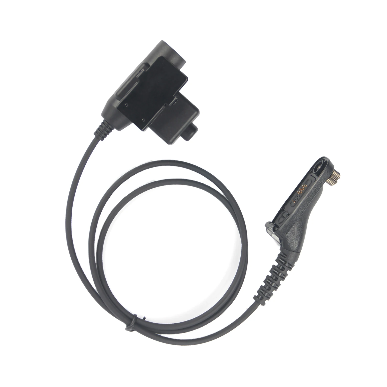 

U94 PTT Кабельная вилка гарнитура адаптер совместимый с Motorola P8268 8668 DP4800 Walkie Talkie Earphoneu94