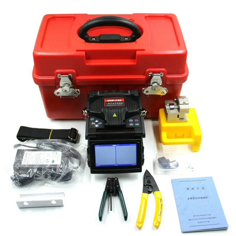 ДВП сращивания машина DVP-740 FTTH волоконно-оптический дуговой сварочный аппарат