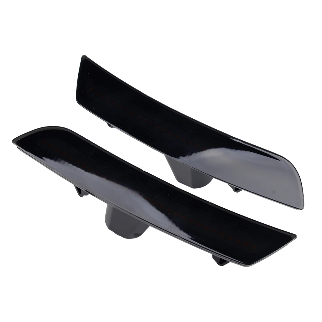 2 шт. Янтарный передний Копченый янтарь светодиодный боковой габаритный фонарь