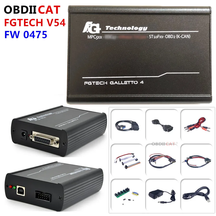 FGTech Galletto 4 Master V54 0475 онлайн версия Полный чип Поддержка BDM полная функция FgTech Авто