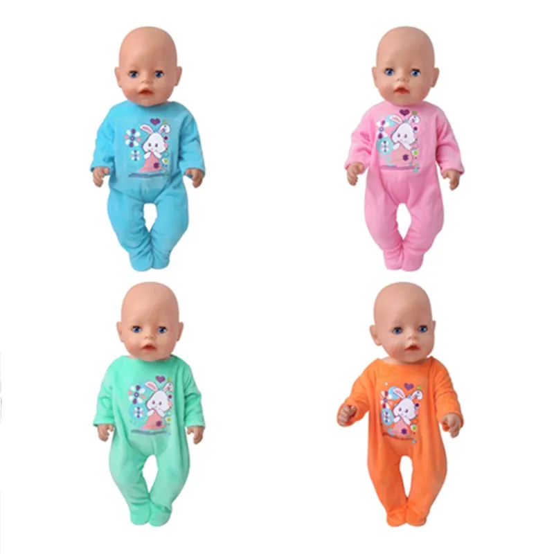 

2021 Новый Fit 18 дюймов 43 см для ухода за ребенком для мам Одежда для новорожденных, Одежда для кукол аксессуары, красного и розового цвета одежд...