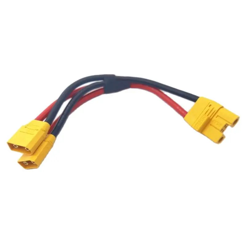 

RC DJI MG 1P Plant Agriculture UAV Lipo Battery ESC Charging Parallel Line AS120 Anti-spark Female Plug to XT90 Male Connector