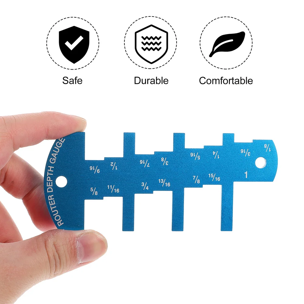 

1pc Table Depth Gauge Height Limit Gauge Woodworking Router Depth Gauge