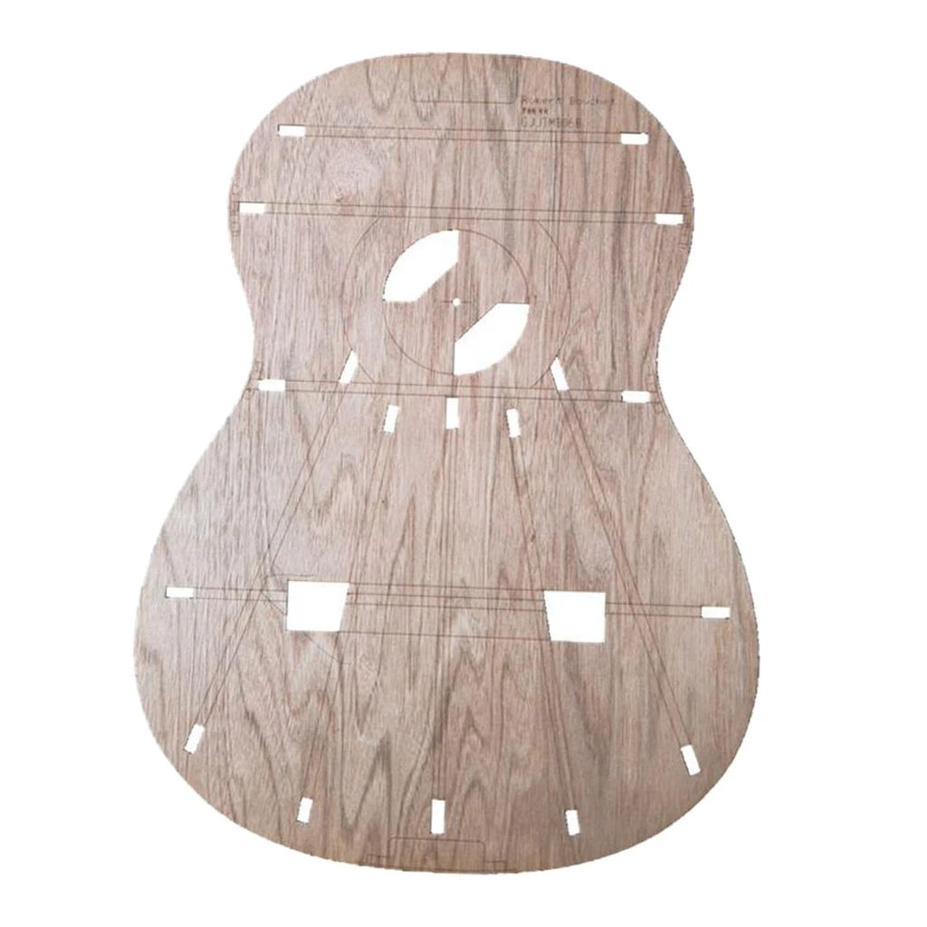 Guitar Body Template 2mm thickness for Robert Classical | Спорт и развлечения
