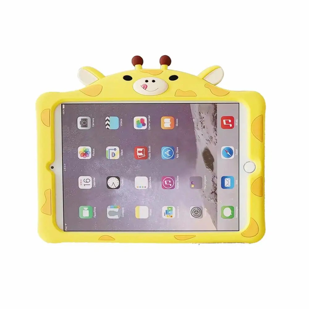 For ipad Air Крышка для IPad 10,2 ''для Pro 9,7 10,5 11'' воздушный 10,5 детский силиконовый чехол для IPad 2, 3, 4 9,7 Air 1/2 мини на возраст 1, 2, 3, 4, 5, планшет - Цвет: For ipad Air