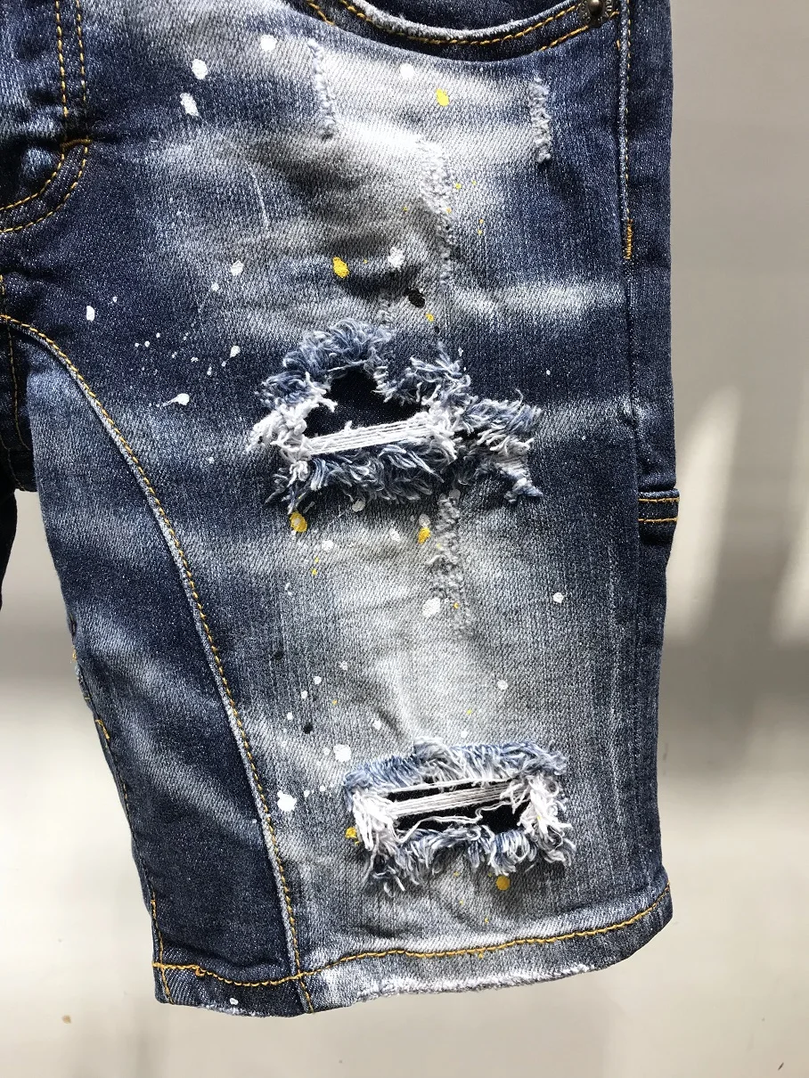 DSENQI new Men Jeans for shorts Pants Outwear Man DSQ jeans A233-1 | Мужская одежда